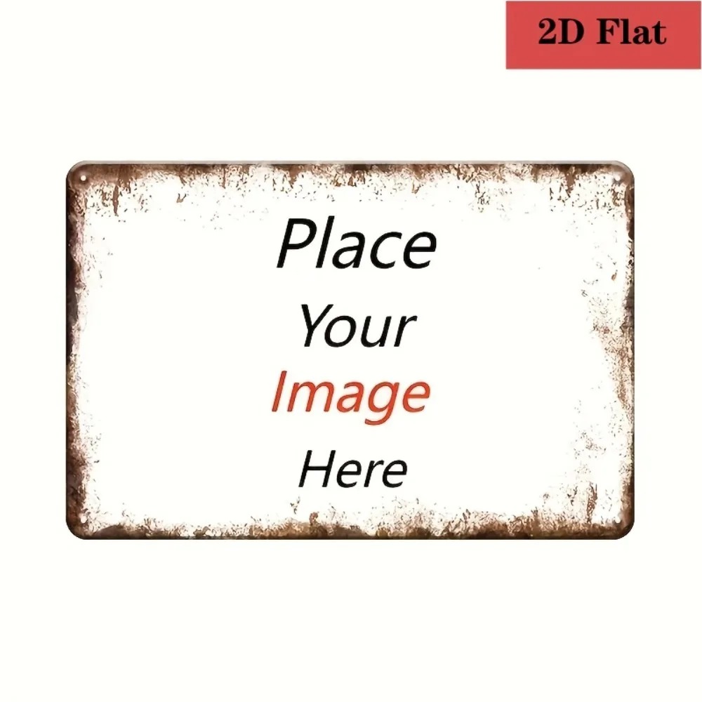 Home Bar Accessories - 8×12인치 맞춤형 금속 명판 개인 맞춤형