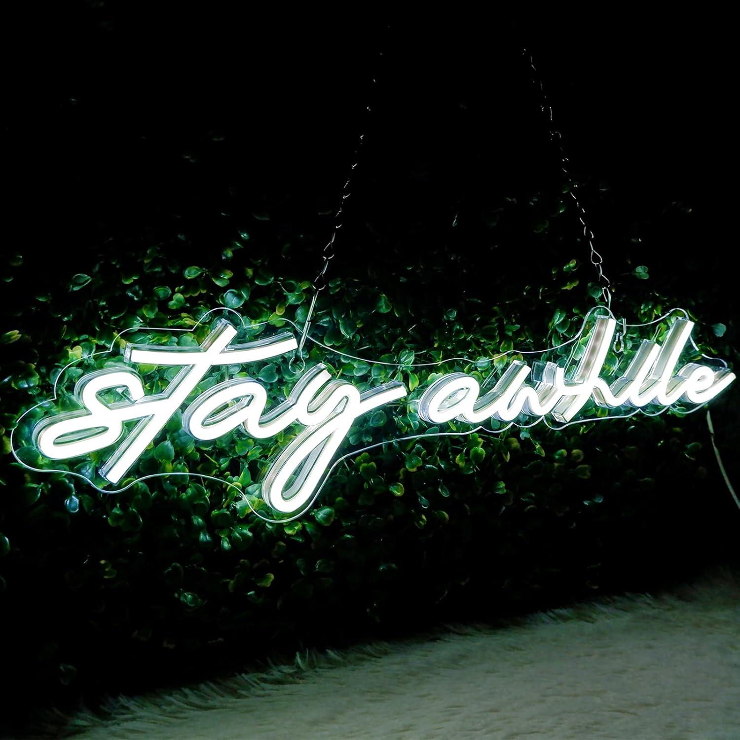 Home Bar Signs - 네온사인 USB 디밍 가능 LED 네온