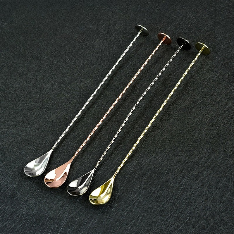 Bar Spoon Twisted - 1Pcs 칵테일 바 스푼 스테인레스 스틸