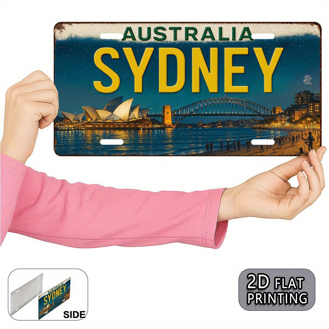 Home Bar Sydney - 호주 시드니 번호판 틴 사인 -
