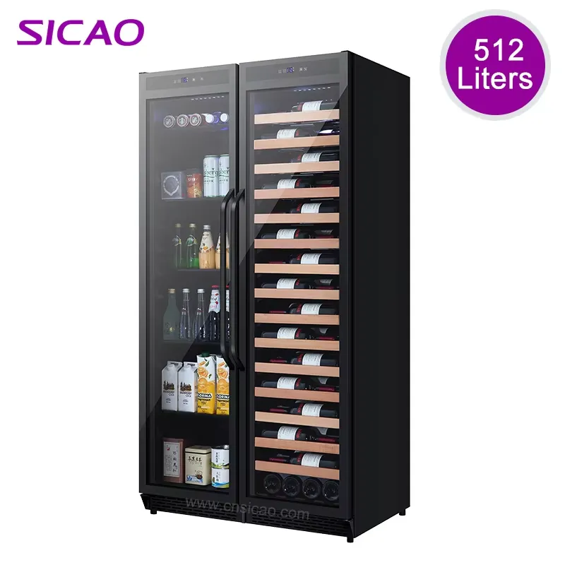 Home Bar And Fridge - 빌트인 음료 냉장고, 더블 도어 와인