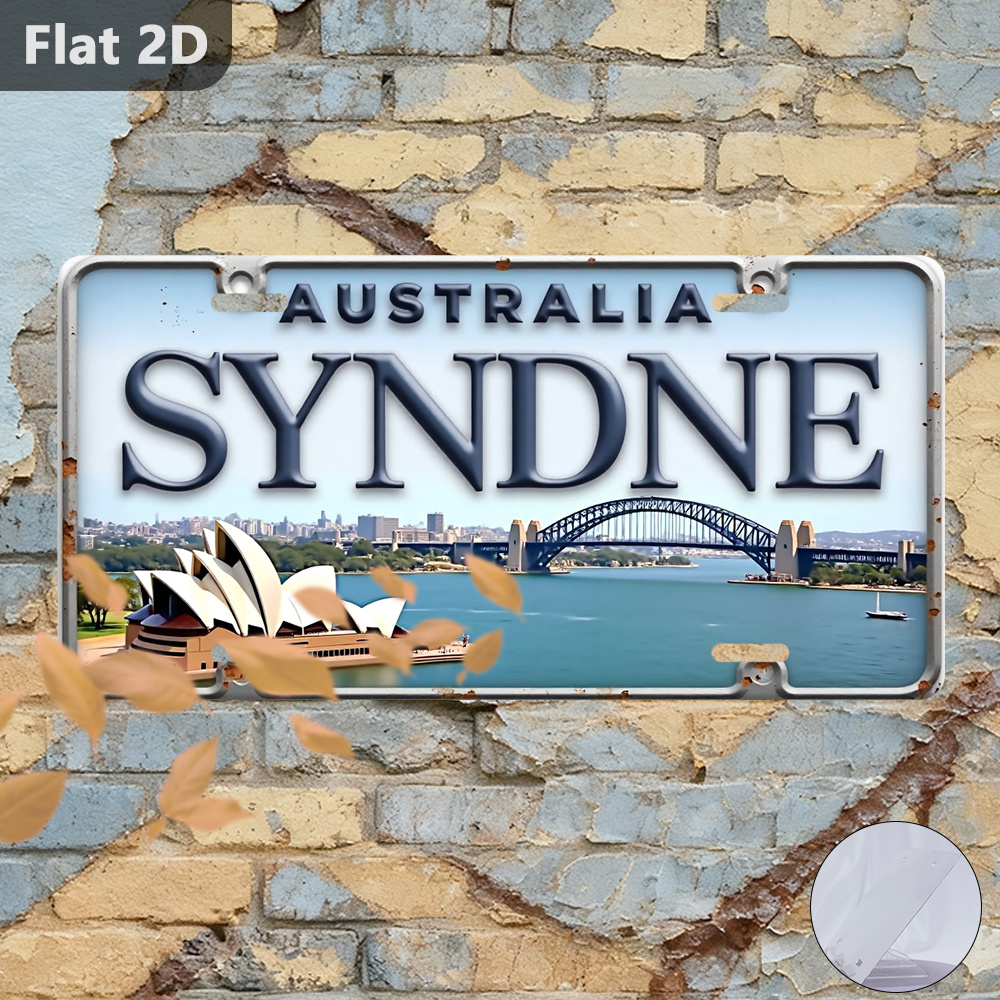 시드니 호주 오페라 하우스 하버 브리지 틴 사인 - 빈 - Home Bar Sydney 리뷰 및 가격