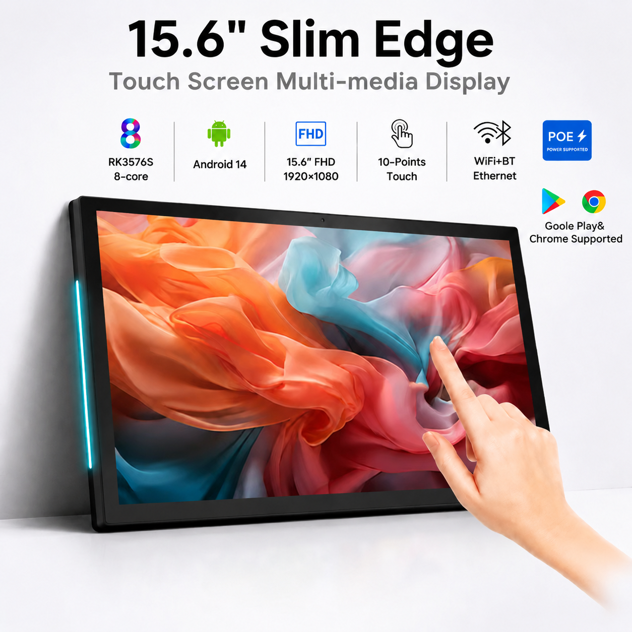 15.6인치 FHD 터치 스마트 홈 벽걸이형 태블릿 안 - Home Bar Android 리뷰 및 가격