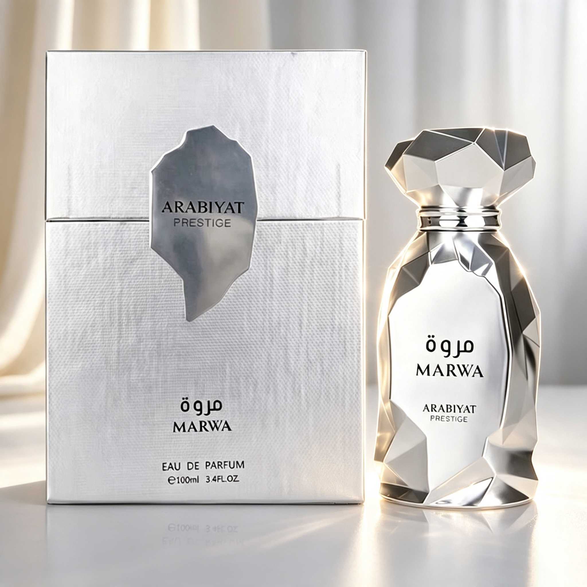 아라비야트 마르와 실버 엣지 컷 향수 100ml 중동  - Home Bar Accessories 리뷰 및 가격