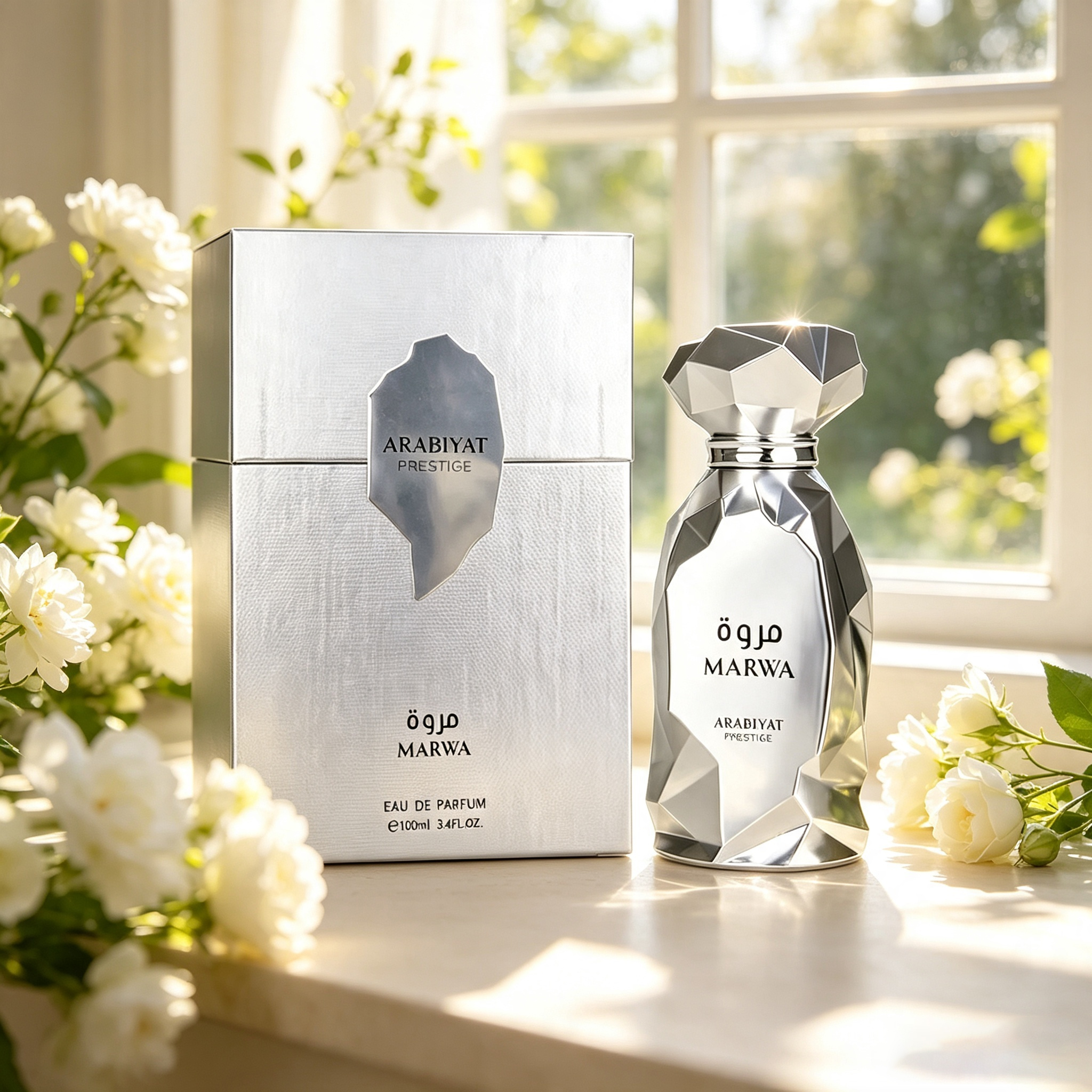 아라비야트 마르와 실버 엣지 컷 향수 100ml 중동  - Home Bar Accessories 리뷰 및 가격