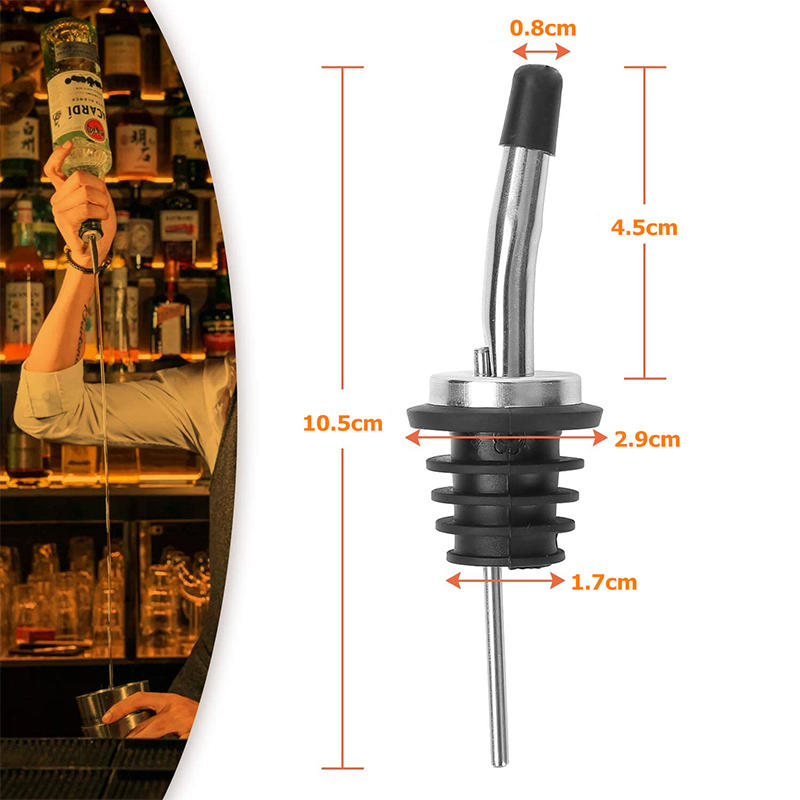 LMETJMA 스테인리스 스틸 클래식 병 푸어, 고무  - Speed Pourer Cap 리뷰 및 가격