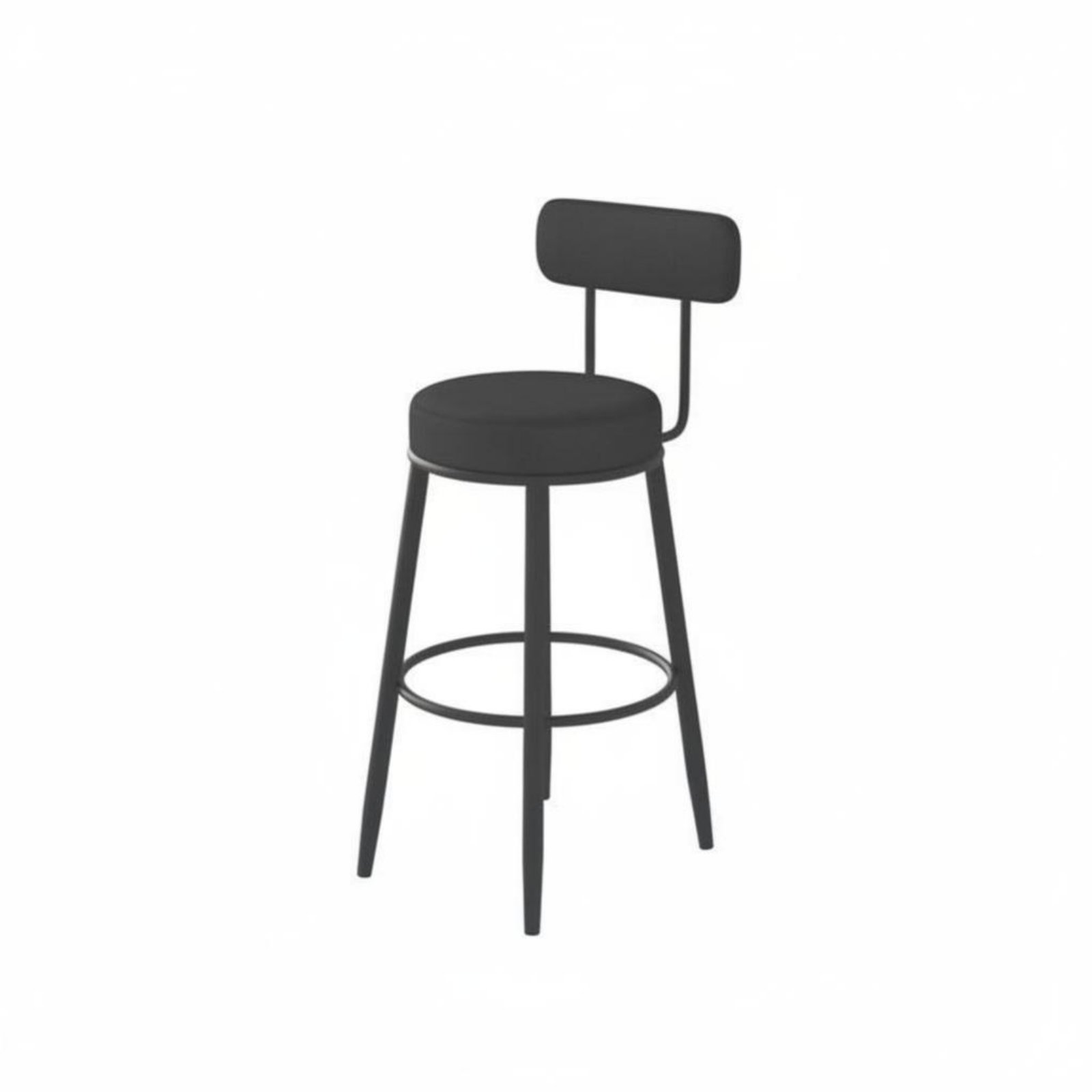 낮은 등받이가 있는 덮개형 스툴, 미니멀리스트 디자인의 - Home Bar Seating 리뷰 및 가격