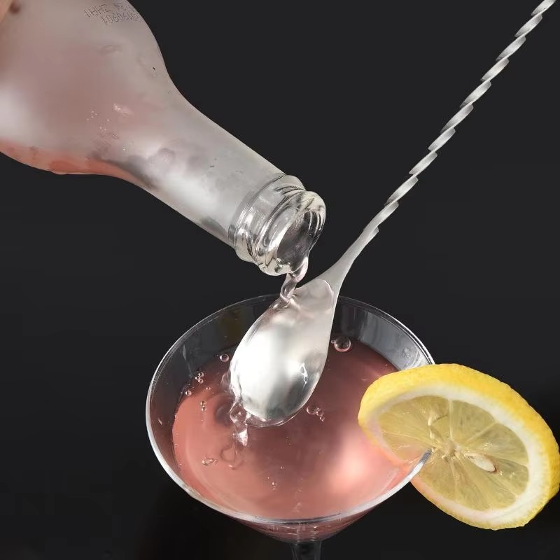 칵테일 음료용 믹싱 스푼 고품질 스테인레스 스틸 나선형 - Bar Spoon Twisted 리뷰 및 가격
