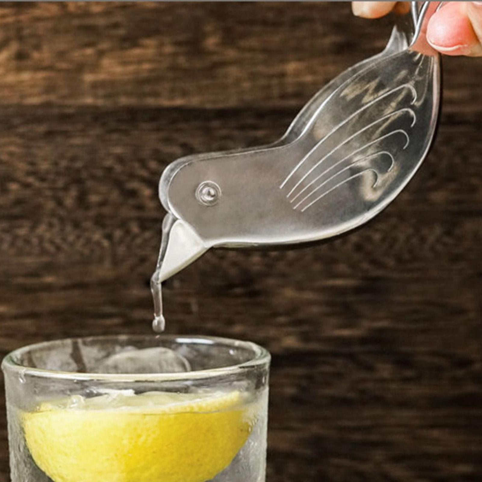실버 새 모양 레몬 착즙기 스테인리스 스틸 수동 감귤류 - Citrus Juicer Bar 리뷰 및 가격