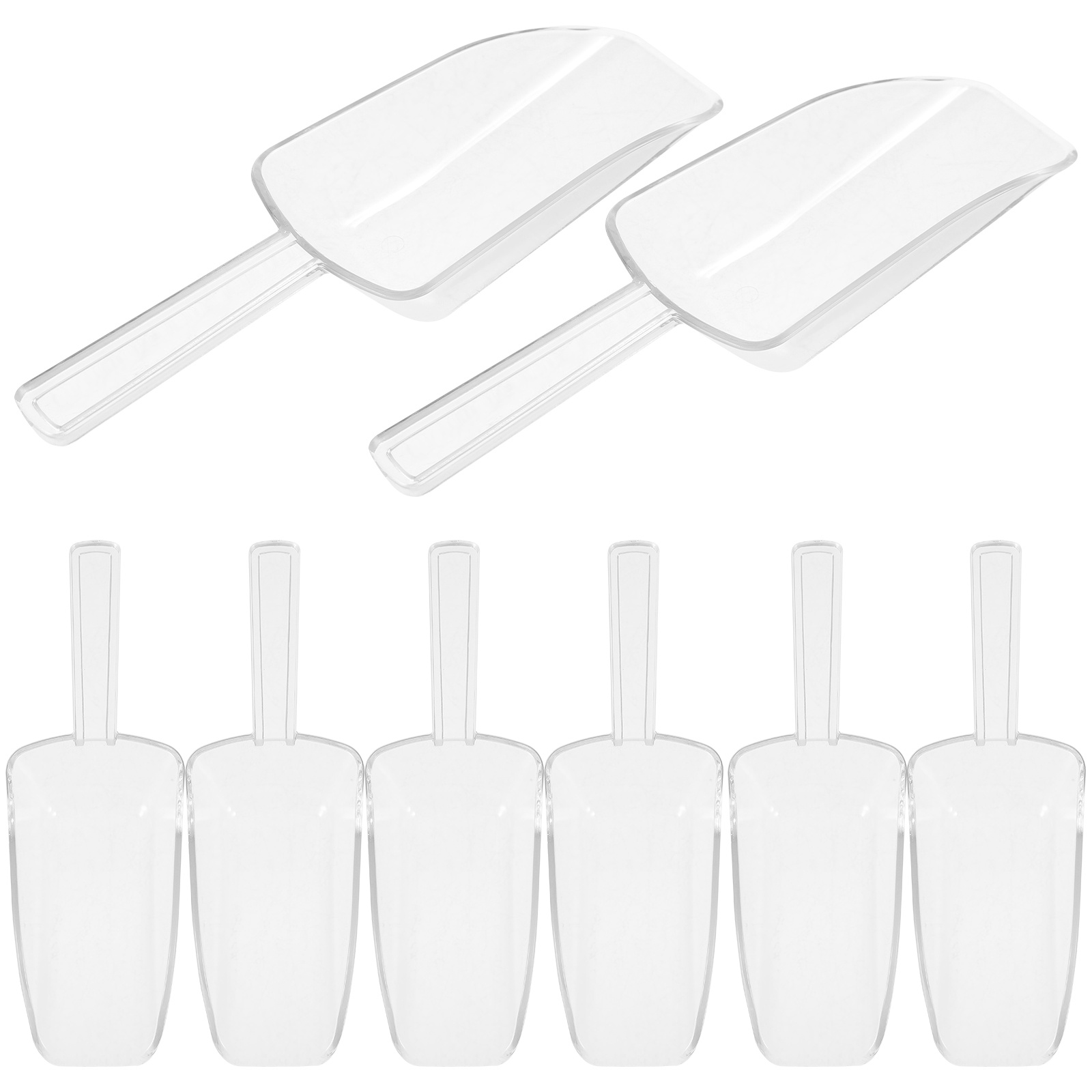 8개입 음식 스쿱 미니 투명 플라스틱 캔디 디저트 뷔페 - Ice Pick Pick 리뷰 및 가격