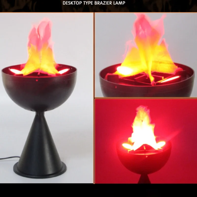3D 가짜 불꽃 램프 시뮬레이션 화로 장식 전기 불꽃  - Home Bar Accessories 리뷰 및 가격