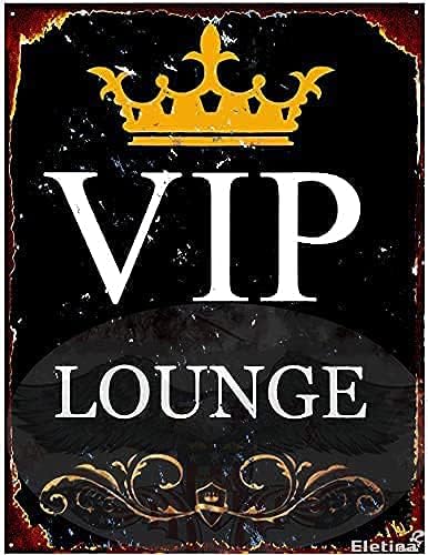 메탈 틴 사인 장식 VIP 라운지 빈티지 틴 사인 벽  - Home Bar Lounge 리뷰 및 가격