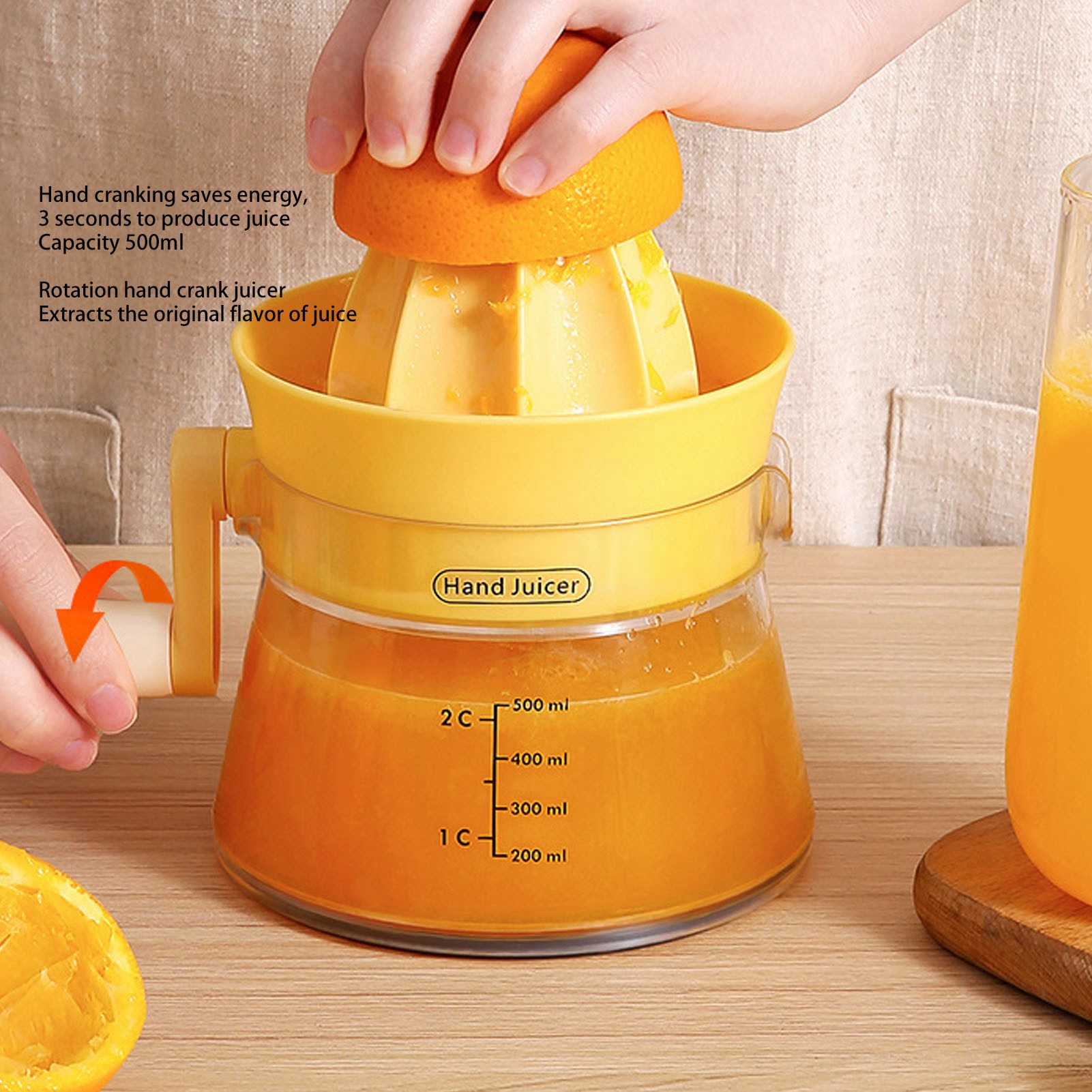 수동 착즙기 다기능 오렌지 레몬 착즙기, 수동 휴대용  - Citrus Juicer Bar 리뷰 및 가격