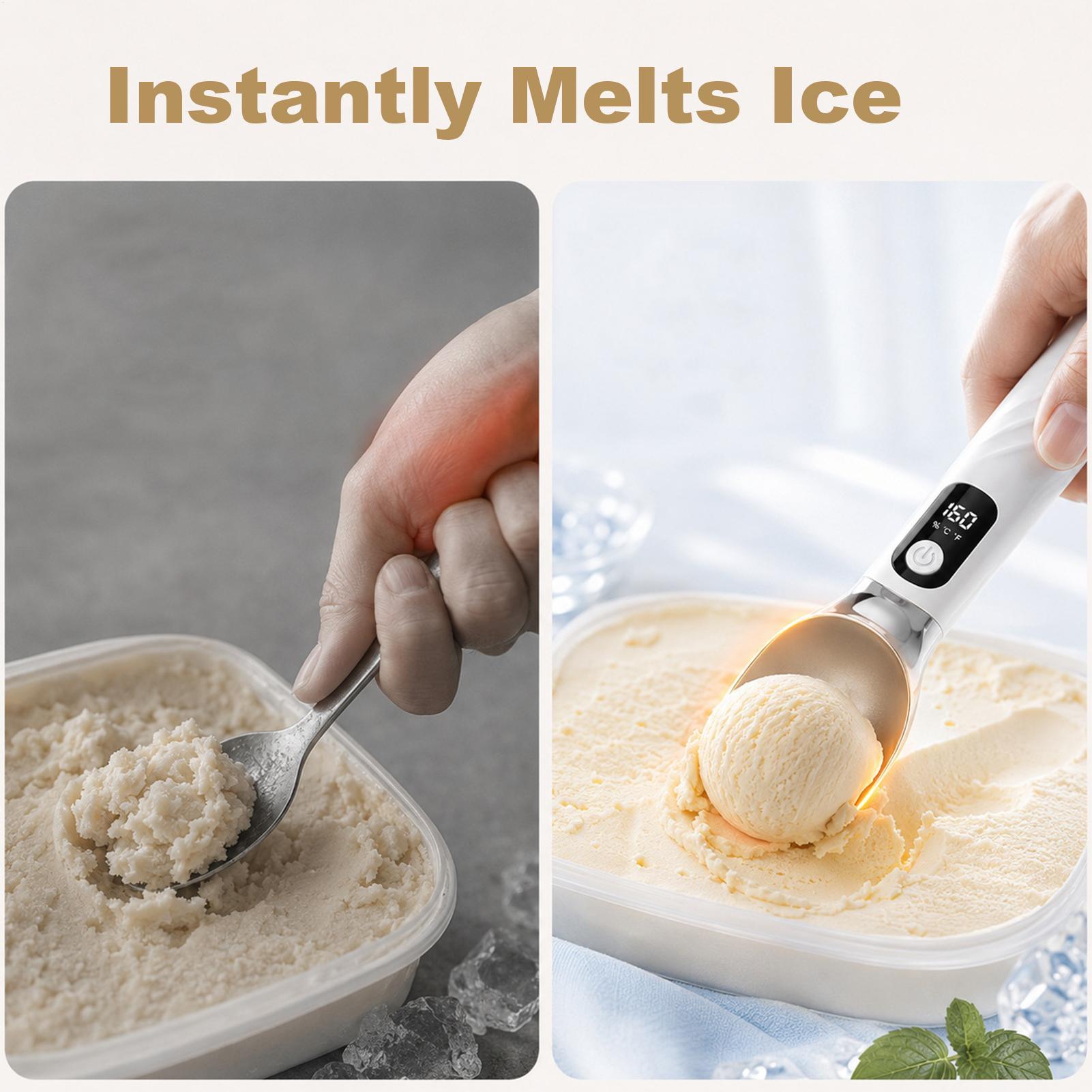 가열식 아이스크림 스쿠퍼 충전식 논스틱 스쿠퍼(탈착식  - Ice Pick Pick 리뷰 및 가격