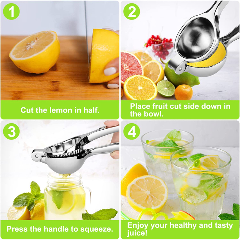 수동 레몬 스퀴저 아연 합금 레몬 착즙기 헤비 듀티 레 - Citrus Juicer Bar 리뷰 및 가격
