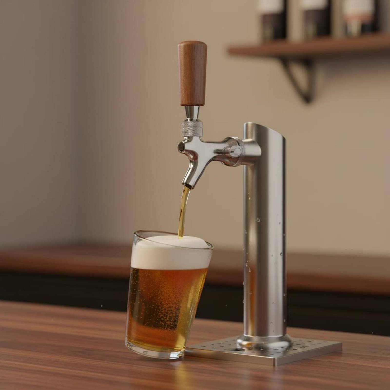 짧은 나무 맥주 손잡이, 원목 맥주 탭 손잡이 바 액세 - Home Bar Accessories 리뷰 및 가격