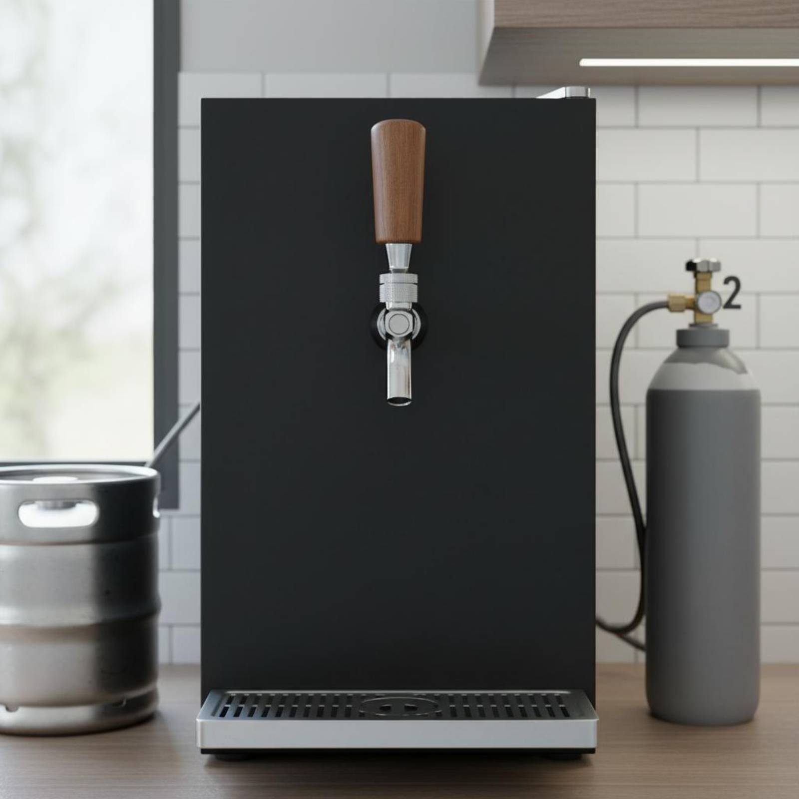 짧은 나무 맥주 손잡이, 원목 맥주 탭 손잡이 바 액세 - Home Bar Accessories 리뷰 및 가격