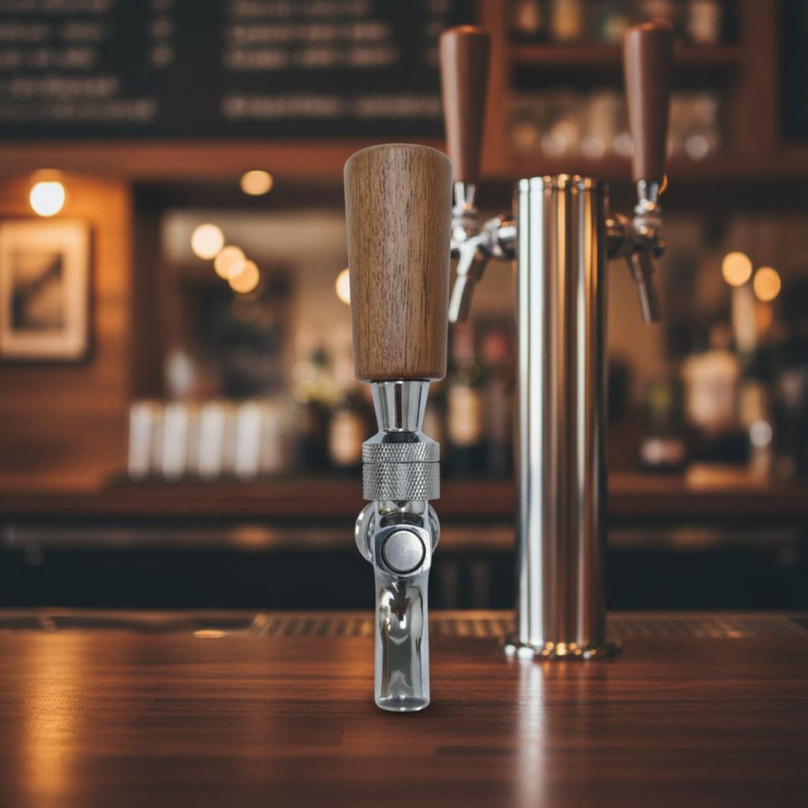 짧은 나무 맥주 손잡이, 원목 맥주 탭 손잡이 바 액세 - Home Bar Accessories 리뷰 및 가격
