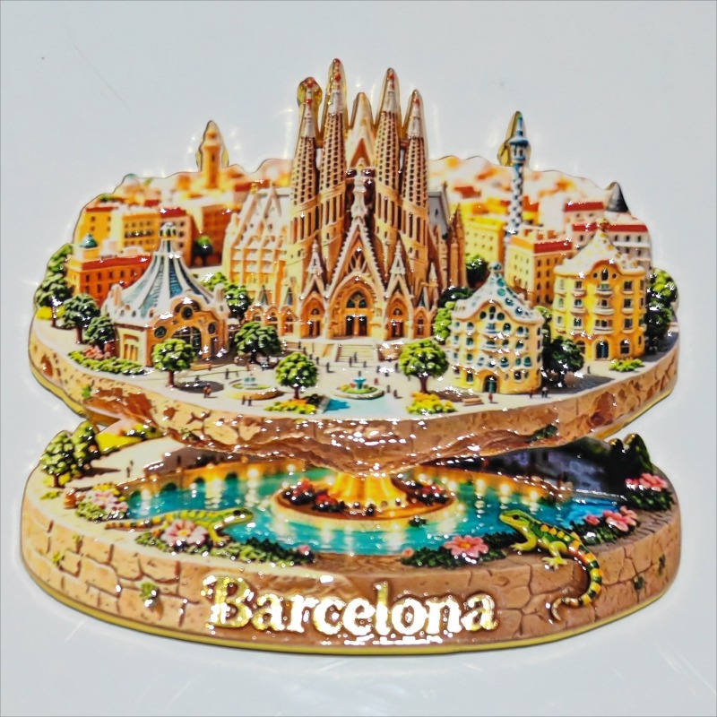 스페인 금속 냉장고 자석 바르셀로나 여행 기념품 사그라 - Home Barcelona 리뷰 및 가격